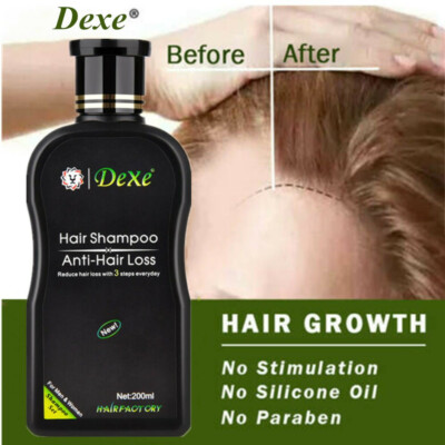 Dexe Anti Hair Loss Shampoo Ginger Polygonum Essence Hair Growth Treatment 200ml