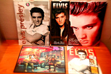 Elvis Presley Memorabilia: 3 Cello Sealed Calendars, 2003,2005,2008. + 3D image.