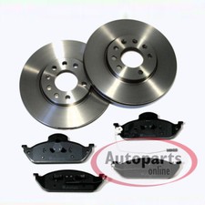 Bremsscheiben Ø 303 mm + Beläge Warnsensor vorne für Mercedes ML M Klasse [W163]
