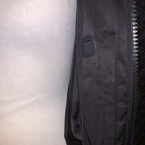 Tahari Mens Quilted Black Jacket,   sz M - Picture 6 of 9