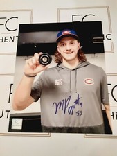 Michael Pezzetta Montreal Canadiens 8x10 Photo Signed Autograph #3 1st NHL Coa