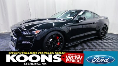 2020 Ford Mustang Shelby GT500 GT500 ALL BLACK, HANDLING PACKAGE, TECHNOLOGY PACKAGE, SUPERCHARGED SHOW STOPPER