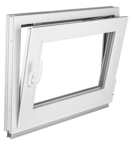 Finestre in PVC Finestre in PVC Vetro a 2 pieghe + ISOGLAS + anta-ribalta... - Photo 3/12