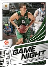 DIMITRIS DIAMANTIDIS 2025-26 Panini Contenders EuroLeague Game Night Ticket #23