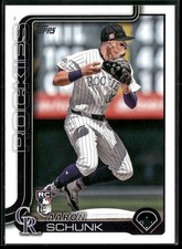2025 Topps #196 Aaron Schunk