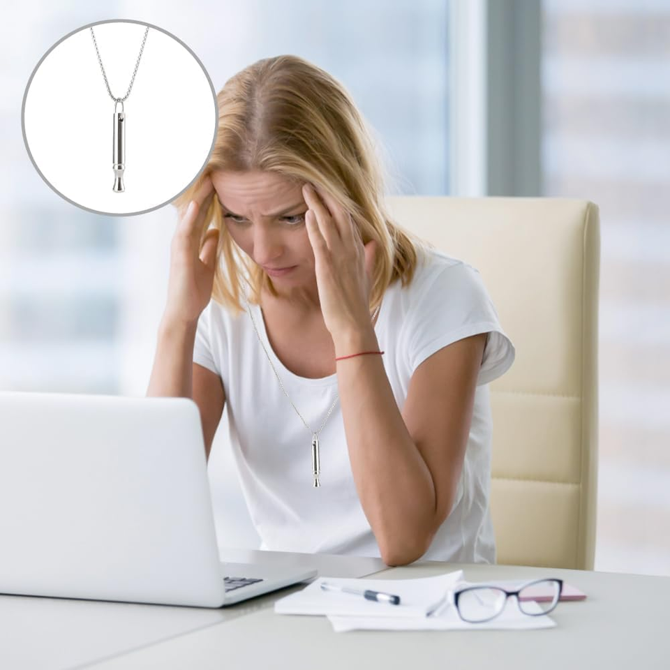 ORA Rauchfrei Halskette - Atemhilfe Zur Entspannung & Rauchentwöhnung