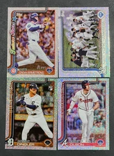 2025 Topps Series 1 / Series 2 SANDGLITTER Parallels You Pick - 2 Card Minimum