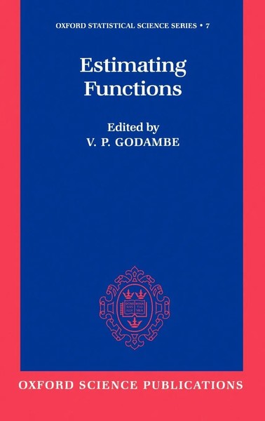 V. P. Godambe | Estimating Functions | Buch | Englisch (1991) | Gebunden-image