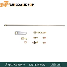 For Universal Adjustable Column Shift Linkage Kit GM 350 400 700R4 Transmissions