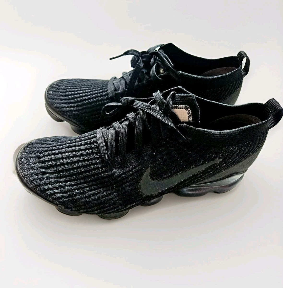 Nike Air VaporMax Flyknit 3 Triple Black US 10 EU 44