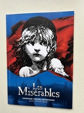 LES MISERABLES the Musical Theatre Programme JOSH PITERMAN KATIE HALL  Sept 2023