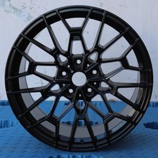 New Wheels Rims Set Of 4 19x8.59.5 5x120 Offset 3742 Matte Black Fits Bmw