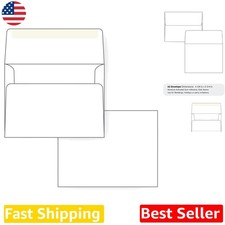 A2 Invitation Envelopes 1000 Qty - 4 3/8 x 5 3/4 - Bright White Paper