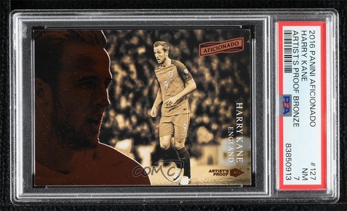 Harry Kane [Artist's Proof Bronze] #127 2016 Panini Aficionado card