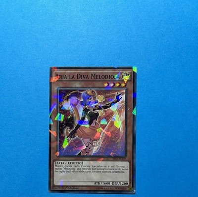 Yu-Gi-Oh! ARIA LA DIVA MELODIOSA SP15-IT018 SHATTER FOIL ITALIANO