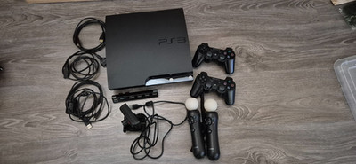 Playstation 3 1TB + 2x Controller + Move Motion Controller *CFW*