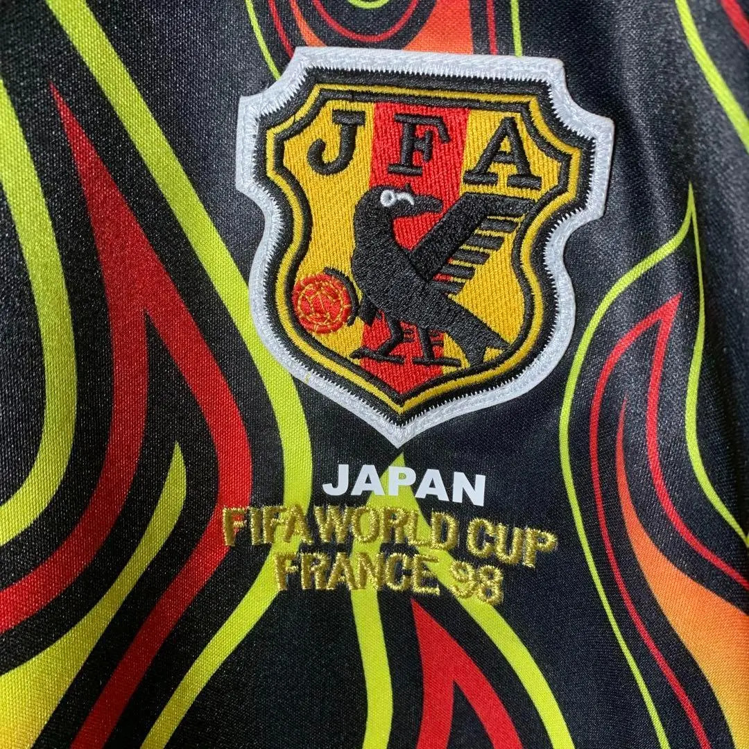 Japan National Team 1998 GK Flame Jersey Asics Kawaguchi