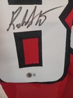 New Roddy White Signed NFL  Atlanta Falcons Red Football Jersey (Beckett) Red  — photo 5