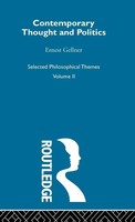 Contemporary Thought And Politics | Earnest Gellner | Buch | Englisch | 2003