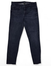 Gap Women's Skinny Jeans Dark Wash Blue Stretch Denim Mid-Rise size 6