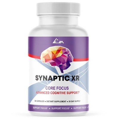 Synaptic XR Core Focus Advanced Cognitive Support Dietary Supplement 60 Capsules