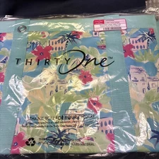 Thirty One Wearable Large Utility Tote. Tropical Getaway