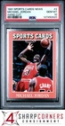 1991 ALLAN KAYE'S SPORTS CARDS NEWS MAGAZINE HAND CUT #2 MICHAEL JORDAN PSA 10