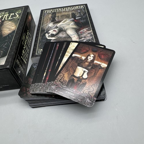 Tarot of Vampyres by Ian Daniels Llewellyn Occult Deck & Book Set 78 Cards OOP - Bild 3 von 15