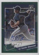 2023 Panini Donruss Green Stars Prizm 14/15 AJ Smith-Shawver #RPS-AJ Auto 0c6