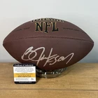 Bo Jackson Signed  Autographed Wilson Football Oakland Raiders COA Hologram