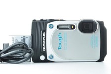 Junk for Parts Olympus TG-870 Tough Waterproof Compact Digital Camera White