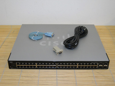 Cisco SGE2010 48-Port Gigabit Switch QoS ACLs VLAN Jumbo frame support