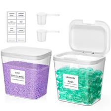 Lifewit Laundry Pods container, Laundry Room Organization for Booster Beads