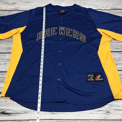 Vintage Milwaukee Brewers XL Jersey Cooperstown Collection