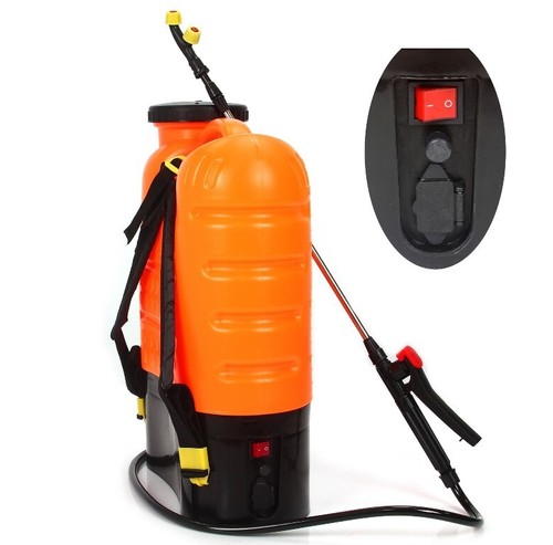 Drucksprüher Pflanzensprüher Elektrisches Sprühgerät 16L Garten Rückenspritze - Bild 6 von 9