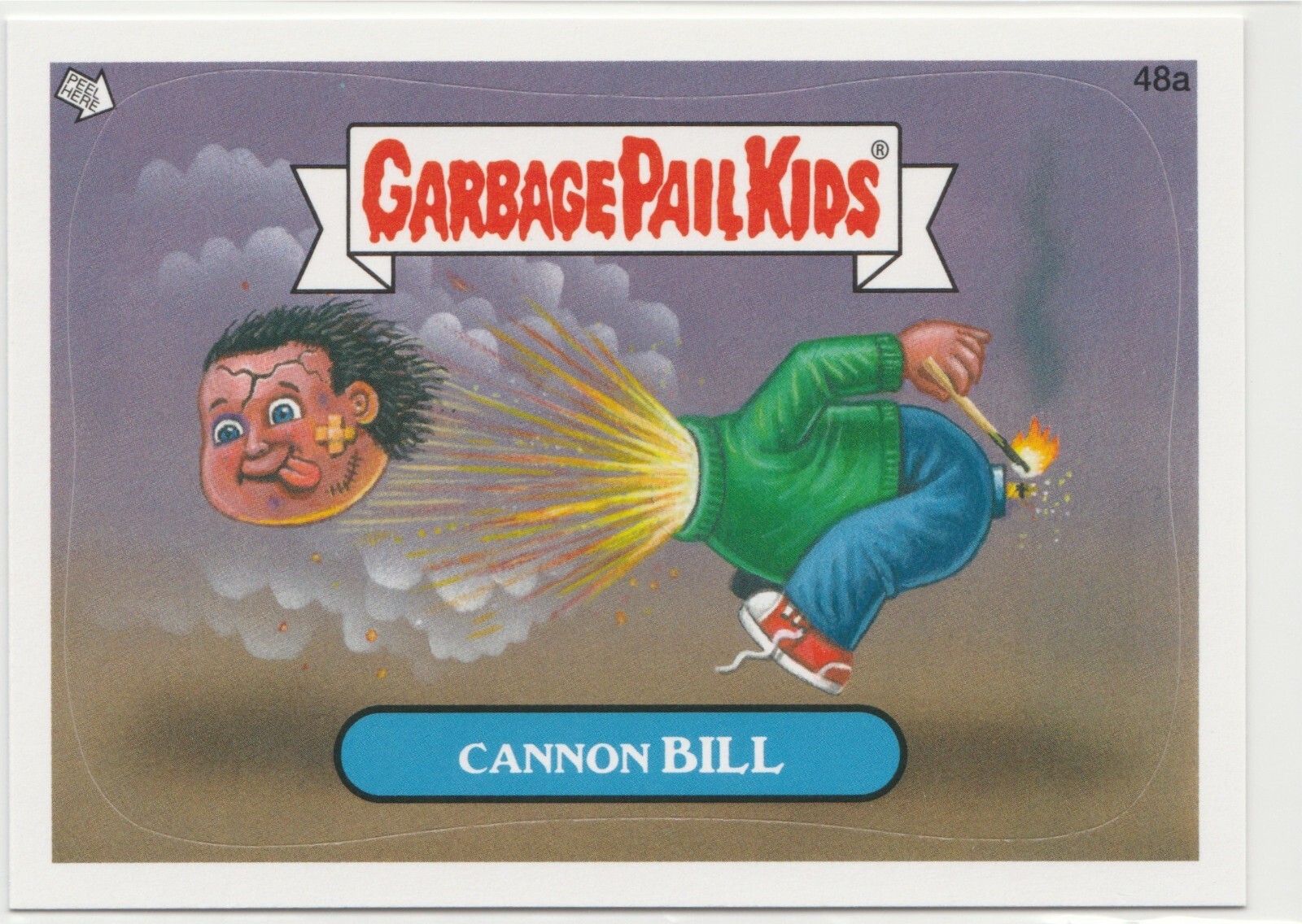 2012 Garbage Pail Kids GPK Series 1 BNS1 Cannon Bill #48a Brand New Card
