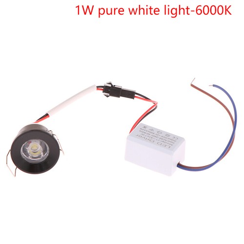 1W Recessed Mini Spotlight Lamp Ceiling Mounted LED Downlight Ceiling Light - Picture 13 of 20
