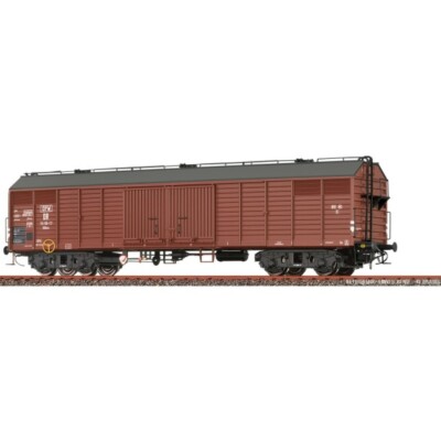 Brawa 50406 Gedeckter Güterwagen GGhzs, DR, Ep.III H0 + Neu