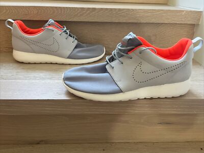 Nike Roshe One Premium Men Size 11.5 Pure Platinum Hyper Orange The Nike Roshe One Premium Will Return in Pure Platinum  main image 2