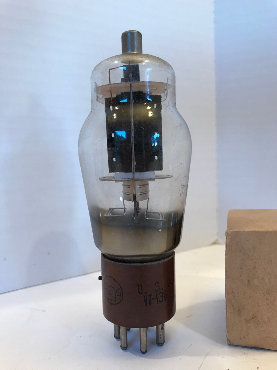 Vtg RCA US Army Vacuum Tube VT 136 Western Electric Company