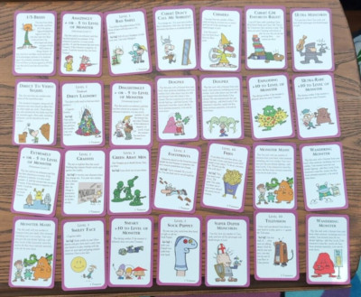 Munchkin Blender Replacement Door and Treasure Cards - You Pick Your Cards!