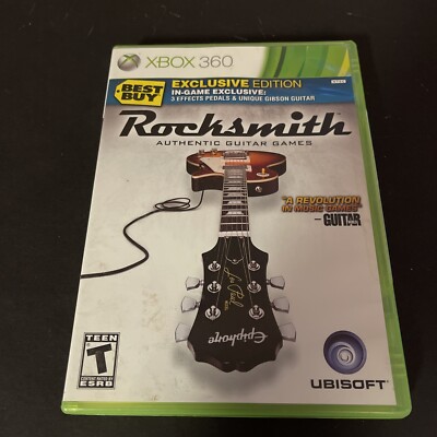 Rocksmith (Xbox 360, 2011) Complete