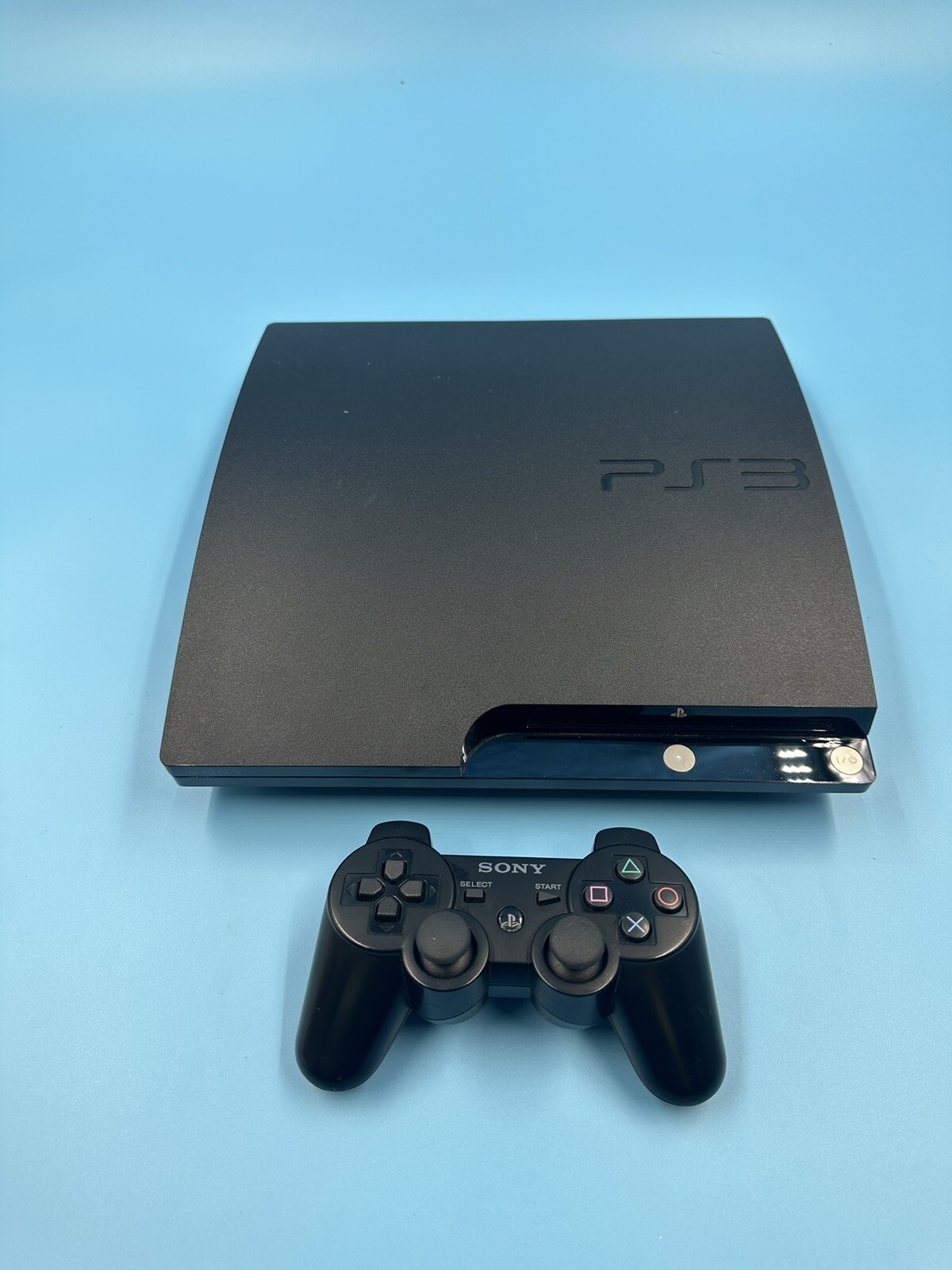 Sony PlayStation 3 Slim 120 GB Black Tested CECH2001A Console With