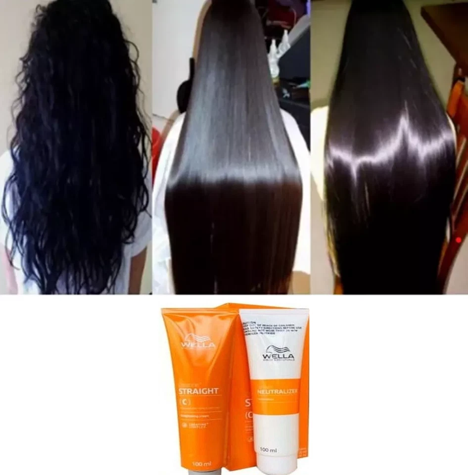 Wella C Straight Hair Cream Creatine Colored Sensitized Permanent AD - image 4 of 4