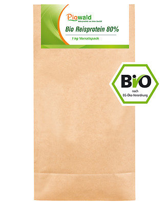 BIO Reisprotein 80% - 1 kg Vorratspack (25,95 /kg)