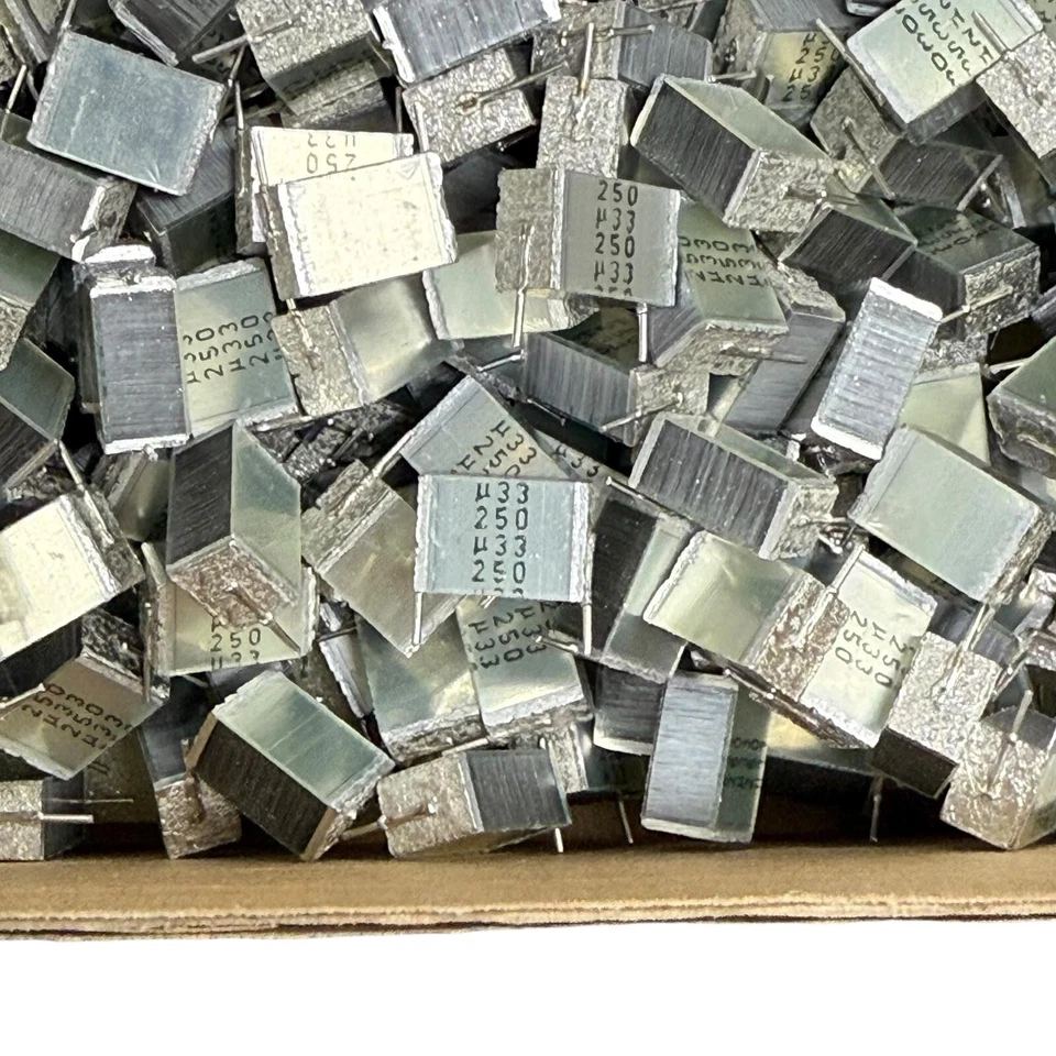 [500 STÜCK] S+M B32581-J3334-K 0,33UF 10% 250V MET FOLIENKONDENSATOREN CECC 3... - Bild 4 von 4