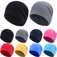 Winter Windproof Skull Cap Thermal Helmet Liner Cycling Beanie Hat for Men Women