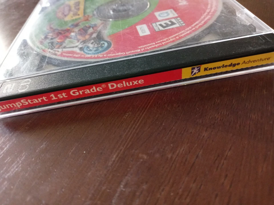 Jump Start Advanced First 1st Grade PC CD-ROM CD Set missing disc 4 - Image 3 of 4