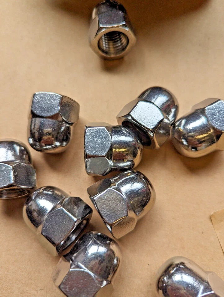 48x Würth M16 Edelstahl A2 Sechskant Hutmuttern hohe Form DIN1587 - Bild 2 von 2