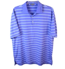 Peter Millar Summer Comfort Performance Short Sleeve Polo Shirt Men's XL Stretch